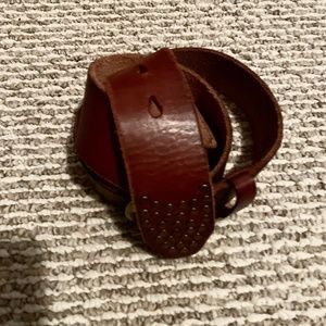 Linea Pelle Antropologie Brown Leather Belt